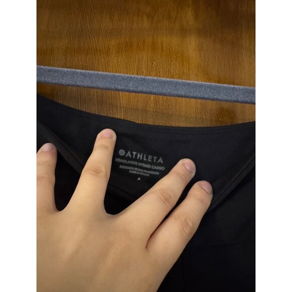 Athleta Headlands Hybrid Cargo Pant Skinny Black Womens Size 4 - Picture 4 of 6